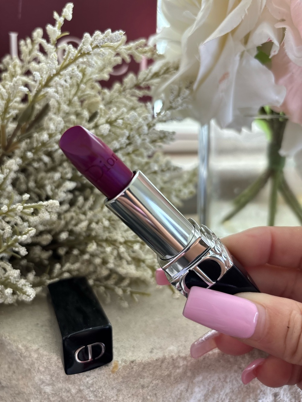 NWOB - Dior Rouge Lipstick - 792 Lady Dior Metallic
